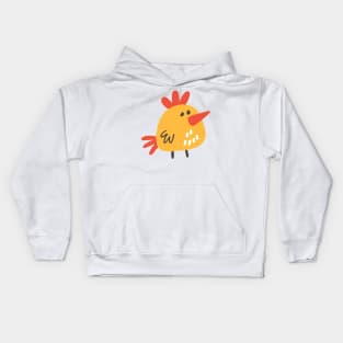 Little Yellow Chicken Kids Hoodie